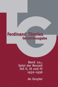 Cover: 1932-1936 - De Gruyter