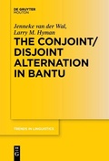Cover: The Conjoint/Disjoint Alternation in Bantu - De Gruyter Mouton