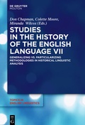 Cover: Studies in the History of the English Language VII - De Gruyter Mouton
