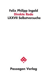 Enlarge image Cover: Direkte Rede - Passagen