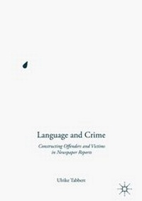 Enlarge image Cover: Language and Crime - Palgrave Macmillan