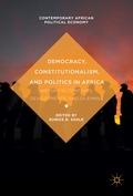 Cover: Democracy, Constitutionalism, and Politics in Africa - Palgrave MacMillan
