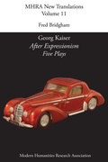 Cover: After Expressionism - Texts and Translations