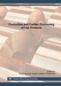 Cover: Production and Further Processing of Flat Products - Trans Tech Publications Ltd