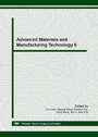 Cover: Advanced Materials and Manufacturing Technology II - Trans Tech Publications Ltd