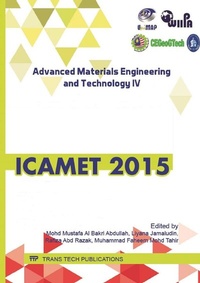 Enlarge image Cover: Advanced Materials Engineering and Technology IV - Trans Tech Publications Ltd