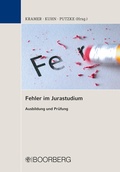 Cover: Fehler im Jurastudium - Boorberg