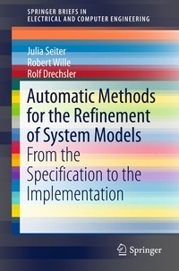 Enlarge image Cover: Automatic Methods for the Refinement of System Models - Springer
