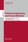 Cover: Software Engineering and Formal Methods - Springer