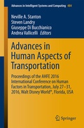 Cover: Advances in Human Aspects of Transportation - Springer