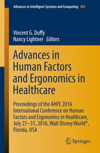Abbildung von: Advances in Human Factors and Ergonomics in Healthcare - Springer