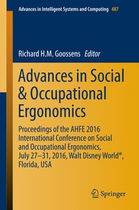 Abbildung von: Advances in Social & Occupational Ergonomics - Springer