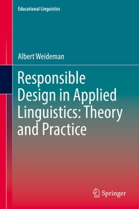 Enlarge image Cover: Responsible Design in Applied Linguistics: Theory and Practice - Springer