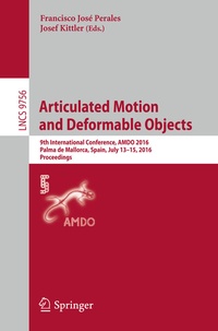 Abbildung von: Articulated Motion and Deformable Objects - Springer