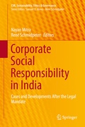 Cover: Corporate Social Responsibility in India - Springer