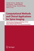 Cover: Computational Methods and Clinical Applications for Spine Imaging - Springer