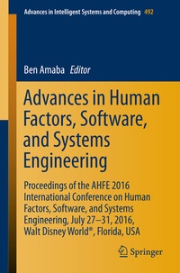 Abbildung von: Advances in Human Factors, Software, and Systems Engineering - Springer