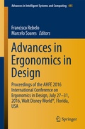 Cover: Advances in Ergonomics in Design - Springer