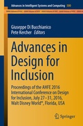 Cover: Advances in Design for Inclusion - Springer