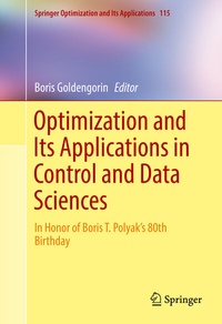 Abbildung von: Optimization and Its Applications in Control and Data Sciences - Springer