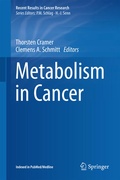 Cover: Metabolism in Cancer - Springer