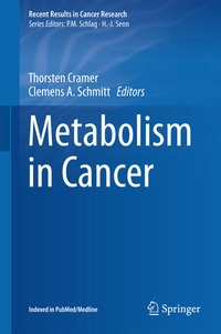 Enlarge image Cover: Metabolism in Cancer - Springer