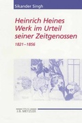 Cover: Heinrich Heines Werk im Urteil seiner Zeitgenossen - J.B. Metzler