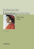 Cover: Italienische Literaturgeschichte - J.B. Metzler