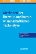 Cover: Methoden der literatur- und kulturwissenschaftlichen Textanalyse - J.B. Metzler