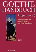 Cover: Goethe-Handbuch Supplemente - J.B. Metzler