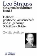 Cover: Leo Strauss: Gesammelte Schriften - J.B. Metzler