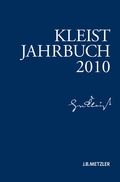 Cover: Kleist-Jahrbuch 2010 - J.B. Metzler