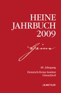 Cover: Heine-Jahrbuch 2009 - J.B. Metzler