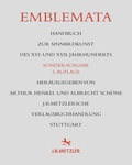Cover: Emblemata - J.B. Metzler
