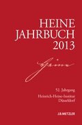 Cover: Heine-Jahrbuch 2013 - J.B. Metzler