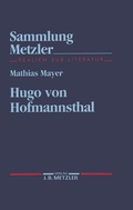 Cover: Hugo von Hofmannsthal - J.B. Metzler