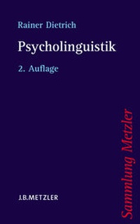 Abbildung von: Psycholinguistik - J.B. Metzler