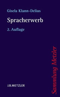 Abbildung von: Spracherwerb - J.B. Metzler