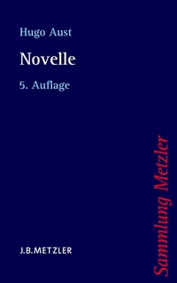 Abbildung von: Novelle - J.B. Metzler