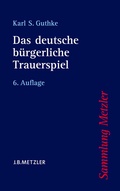 Cover: Das deutsche b&uuml;rgerliche Trauerspiel - J.B. Metzler