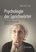 Cover: Psychologie der Sprichw&ouml;rter - Springer