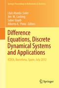 Bild: Difference Equations, Discrete Dynamical Systems and Applications - Springer