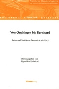 Cover: Von Qualtinger bis Bernhard - Studien Verlag