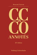 Cover: Code civil suisse et Code des obligations annot&eacute;s (CC & CO) - Helbing & Lichtenhahn