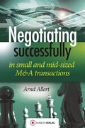 Cover: Negotiating successfully - Kuebler Verlag
