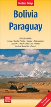 Cover: Nelles Map Landkarte Bolivia - Paraguay - KOMPASS freytag und berndt