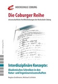 Cover: Interdisziplin&auml;re Konzepte: Akademisches Schreiben in den Natur- und Ingenieurwissenschaften - A7-24 Aumann