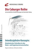 Cover: Interdisziplin&auml;re Konzepte: Akademisches Schreiben in den Natur- und Ingenieurwissenschaften - A7-24 Aumann