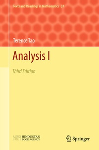 Enlarge image Cover: Analysis I - Springer