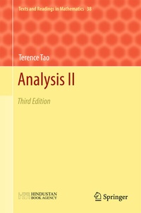 Enlarge image Cover: Analysis II - Springer